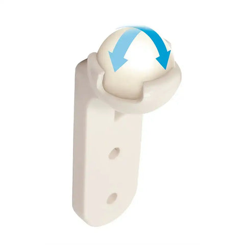Camco 42005 Awning Door Roller Permanent Mount Roller and Slide With English/ Frenc