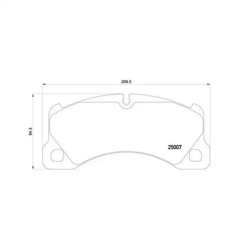 DISC BRAKE PAD SET