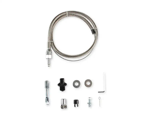 MR GASKET 5657 STL BRADED THROT CABLE KT