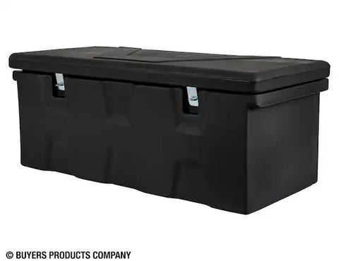 Buyers Products 1712240 Tool Box Chest Single Lid Smooth Black Polyethylene 19
