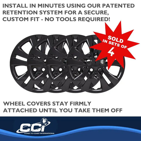 Coast To 54816BLK Wheel Cover