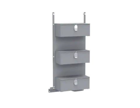 DOOR ORGANIZER; 12' WIDE; 3 DRAWER