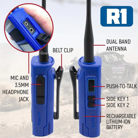 RUGGED RADIO R1 RUGGED R1 BUSINESS BAND HANDHELD RA