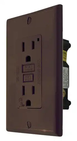 GFI RECEPTACLE W/LIGHT -