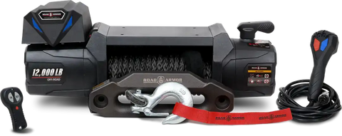 ROAD ARMOR RA10801075 ELECTRIC WINCH; W/SYNTHETIC ROPE; 1