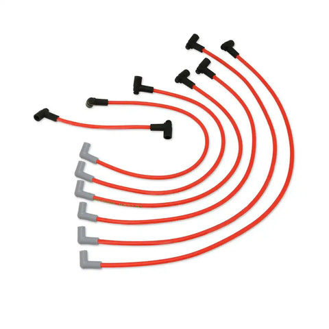 TAYLOR CABLE 84249 THNDRVLT 8.2 CUS 6CYL RED