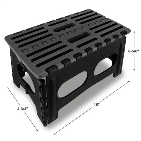 15' X-WIDE FOLDING STEP STOOL