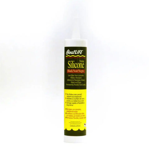 LIFE INDUST. 1152 SILICONE 10.6 FL. OZ. CART. BLACK