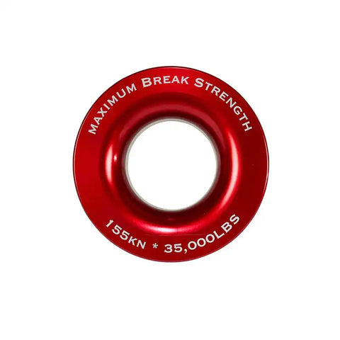 Overland Vehicle Systems 19240005 RECOVERY RING 2.5' 10 000 LB. RED W