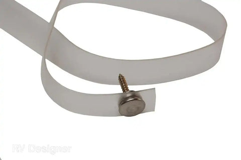 18' PLASTIC TIE BACK CLEA