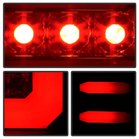 Spyder Automotive 5080707 Tail Light Assembly LED Smoke Lens Black Housing Uses O