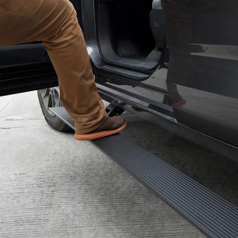 Go Rhino 20444587T Running Board E-Board E1 Protective Bedliner Coating Black Alu