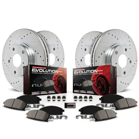 POWERSTOP K7576 Z23 EVOLUTION BRAKE KIT