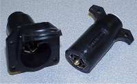 POLLAK 12-705E 7-WAY RV PLASTIC CONNECTOR KIT 12