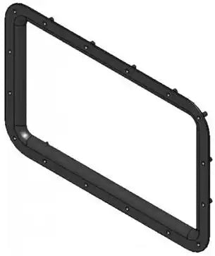 LIPPERT COMP V000450276 8505-1; 48.0 X 35.0; BLK 2438151