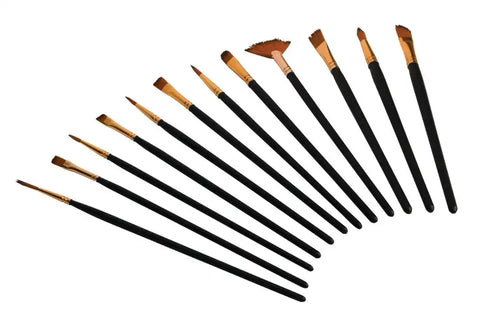PERFORM TOOL W228 12PC TOUCHUP BRUSH KIT
