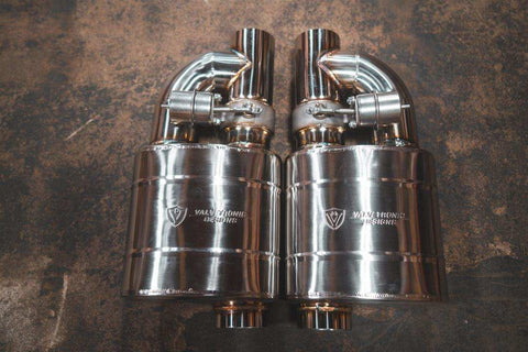 VALVETRONIC UVM.76MM.X2 VALVED MUFFLER KIT 3IN DUAL
