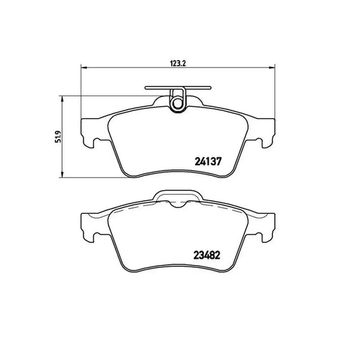 DISC BRAKE PAD SET