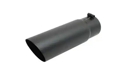 Gibson Performance Exhaust 500554-B Black Ceramic Single Wall Angle Tip