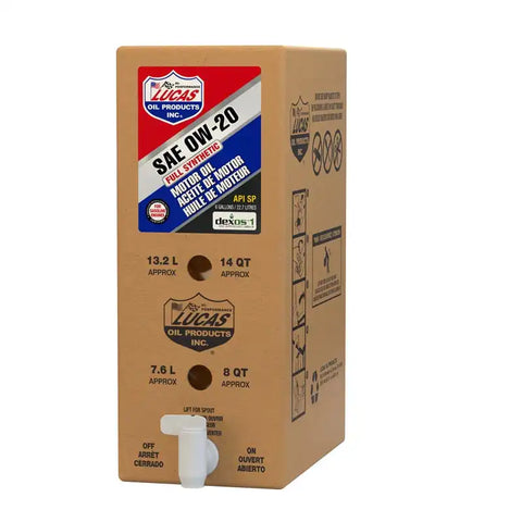 LUCAS OIL 18003 SYNTHETIC SAE 0W-20 MOTOR OIL API S