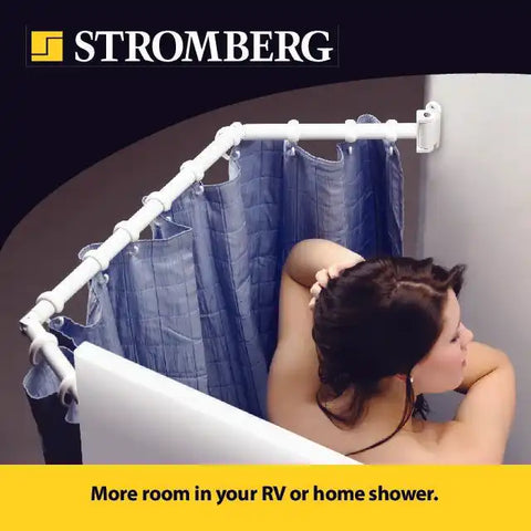 EXTEND A SHOWER ROD