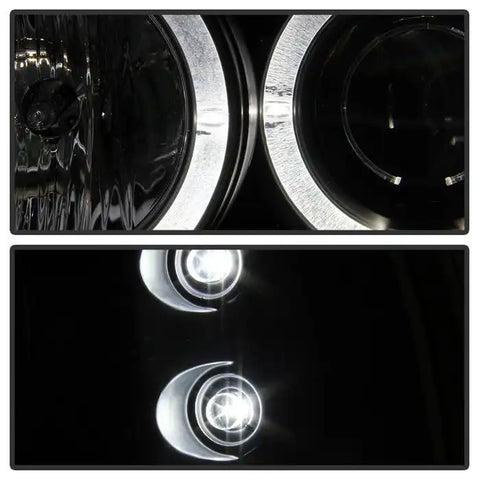 Spyder Automotive 5010339 Headlight Assembly Version 2 Halogen Bulb Projector Beam