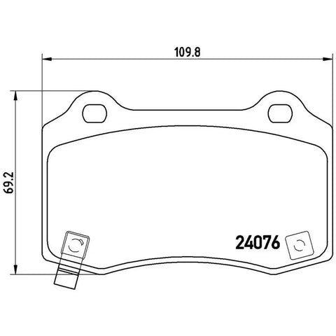 DISC BRAKE PAD SET