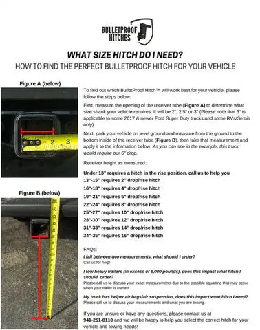 2.5' EXTREME DUTY 4' DROP/RISE