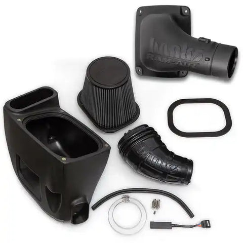 Banks Power 42266-D Cold Air Intake Ram-Air  Black Tube Dry Red Filter With Air