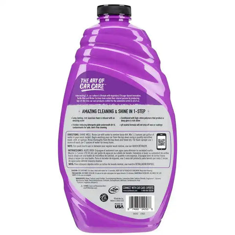 TURTLEWAX 54253 MR CARTOON: SLICK WASH & WAX 48 OZ