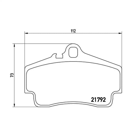 DISC BRAKE PAD SET