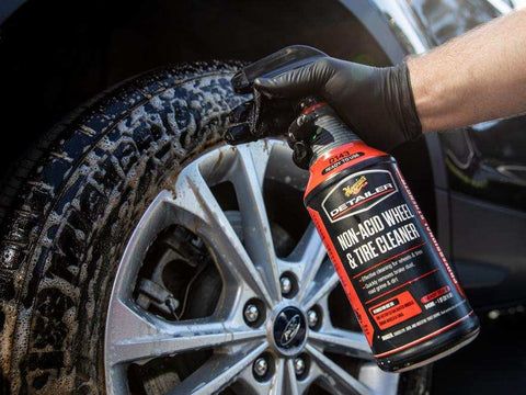 MEGUIARS WAX DRTU14332 NON ACID WHEEL & TIRE CLEANER 32 O
