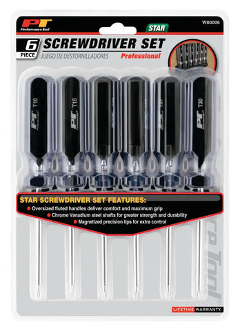 PERFORM TOOL W80006 SCREWDRIVER SET