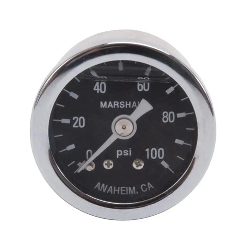 FUEL PRESSRE GAUGE 0-100