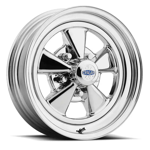 CARLSTAR 61C786350 17X8.00 6/5.50 S/S CHROME 362