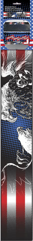 AMERICAN FLAG W/ TWO EAGLES SUNSCRE