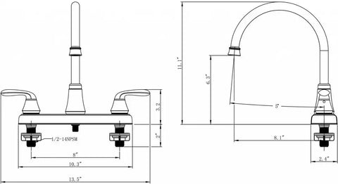 VALTERRA LLC PF231301 KTN 8  HB  CH  SS  QTR