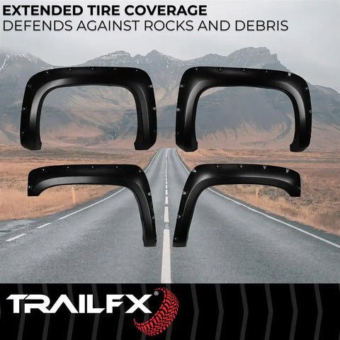 TRAILFX TFC3001S POCKET STYLE FLARE SMOOTH SET OF 4