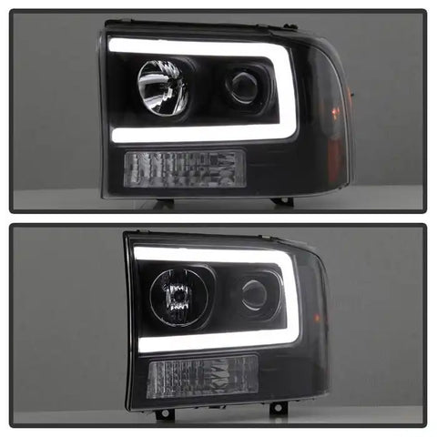 SPYDER 5084491 1PC PROJECTOR HEADLIGHTS BLACK