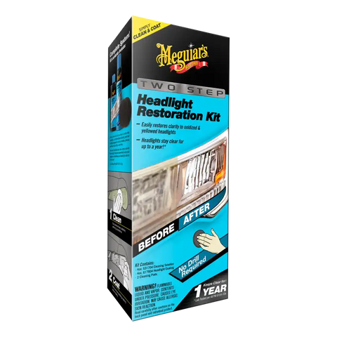 TWO STEP HEADLIGHT RESTOR