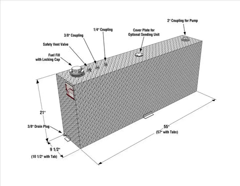 RDS MFG INC 72545 TRANSFER TANK 45GAL