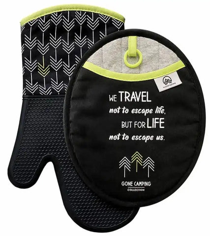 TRAIL SPHERE GCOM02 OVEN MITT AND POT HOLDER