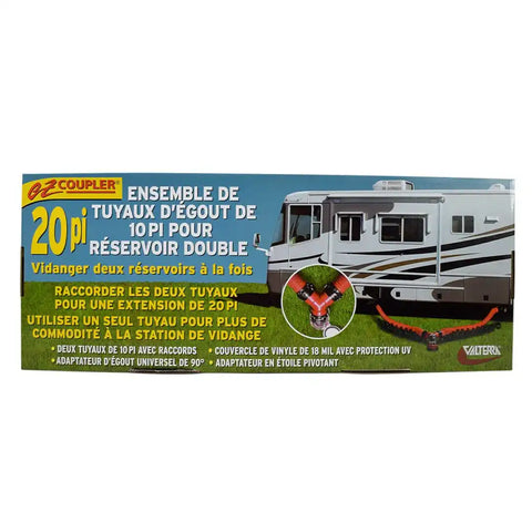 EZ COUPLER DUAL TANK 10' KIT