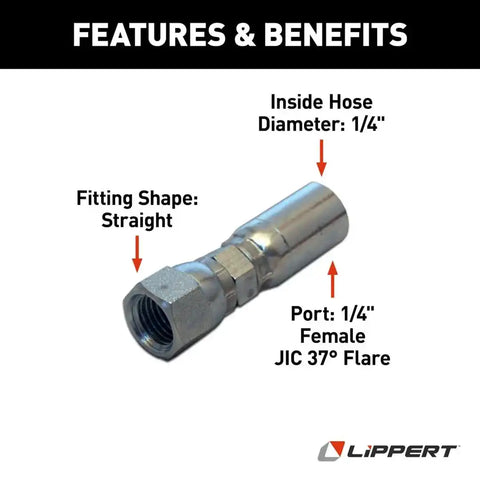 HYDRAULIC HOSE END FITTIN