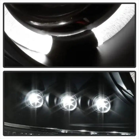 Spyder Automotive 5009357 Headlight Assembly Signature Series Projector Beam With L