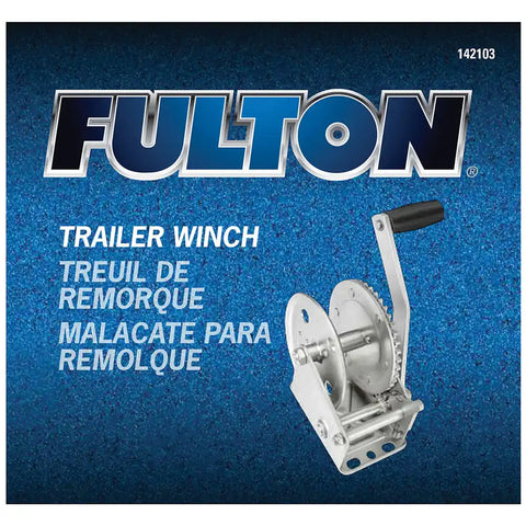 FULTON 142103 WINCH 1300 LBS. SINGLE-SPEED