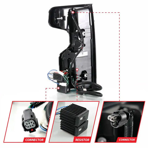 ANZO 311418 TAIL LIGHT SET