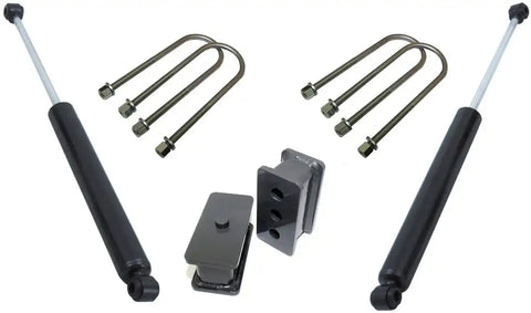 2.5 BLKS 4.125U-BOLTS MAX SHOCKS 4