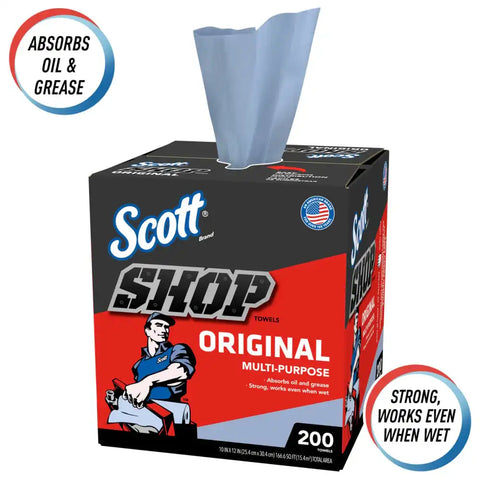 SCOTT SHOP TOWEL BOX
