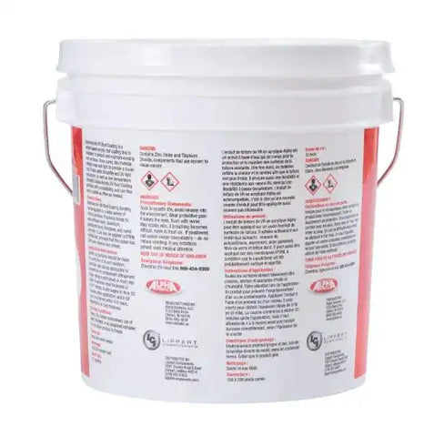 4034 WH LATEX ROOF COAT (1-GALLON)